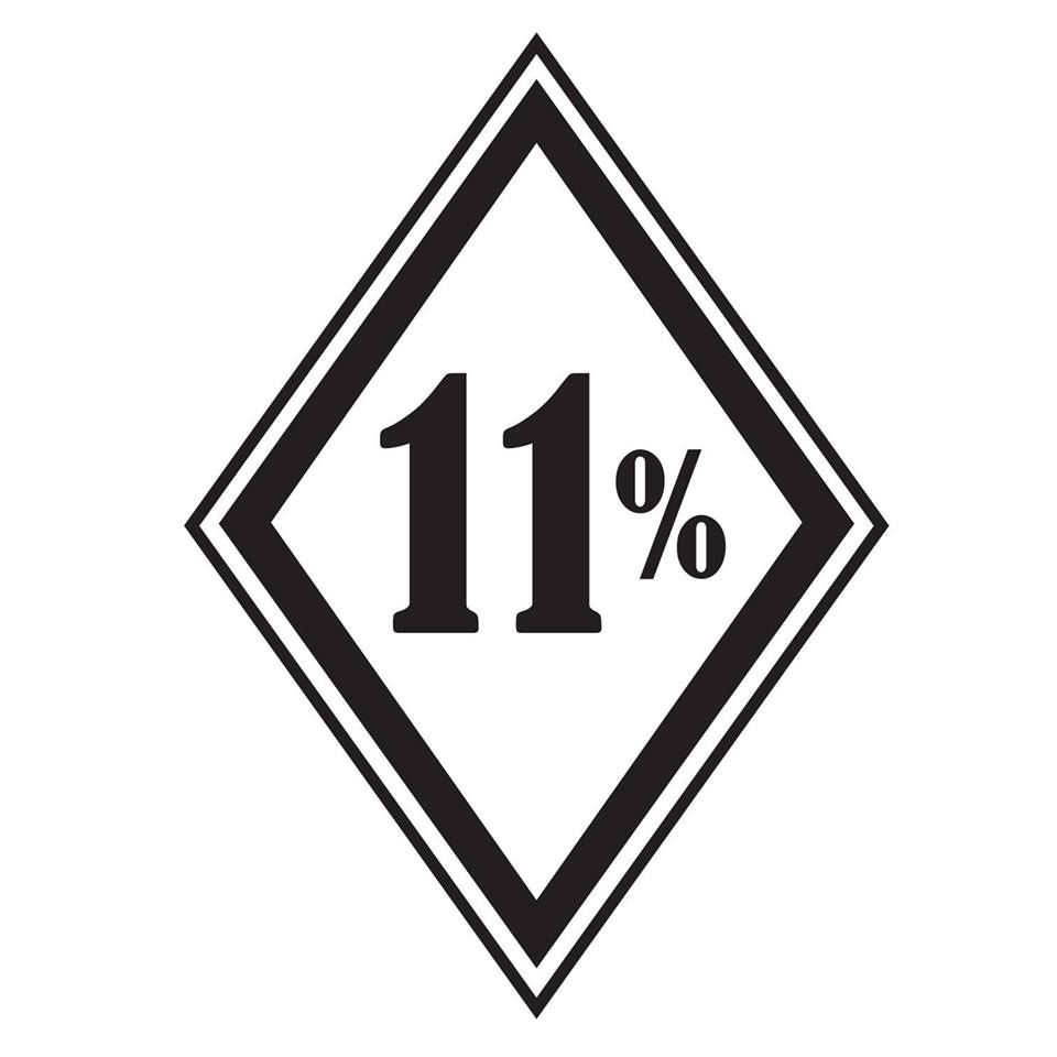 Символ 11%