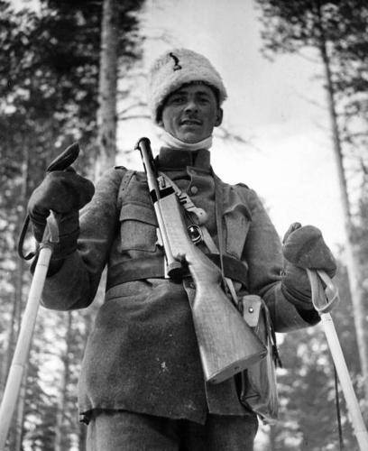 Шведский доброволец в Финляндии, 1940
